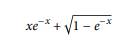 Write a method called expSum that takes a double as a parameter and uses multadd to calculate: