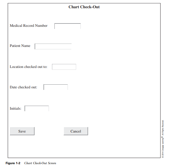 Evaluate the screen design in Figure 1-2 to identify ways to improve data quality, including the...