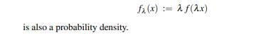 Important generalizations of the gamma density gp of the preceding problem arise if we include a...-2