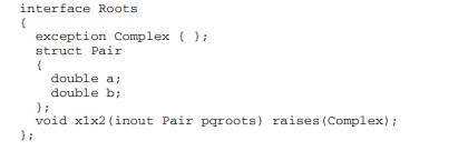 Implement a server with an operation x1x2() that passes two doubles p and q and calculates and...-4