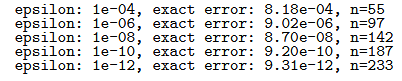 The program src/basic/lnsum.py produces, among other things, this output: Redirect the output to a...