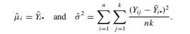 As in Neyman and Scott (1948), let Yij ~ normal(µi, s2) (independent) for i = 1,...,n and j = 1,...,...