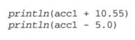 The aim of this exercise is to define some operators for the Account classes to make it more natural...