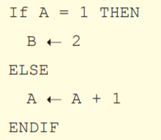 Write assembly language instructions that would perform the same task as the pseudo-code below. Use...