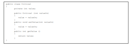 Implement the Critical class of self-test question 4 and then write a tester program to demonstrate...