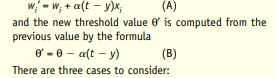 A neural network is to be built that behaves according to the table in Figure 15.13, which...-5