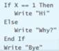 Suppose that X = "A". What is displayed when code corresponding to the following program segment is...-2