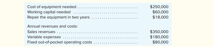 Lander Company has an opportunity to pursue a capital budgeting project with a five-year time...