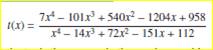 This problem studies a new rational function Notice that the denominator is the same as in the...-1