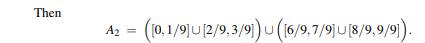 Let ? = [0,1], and for A ? ?, put P(A):= In particular, this implies P([a,b]) = b-a. Consider the...-4