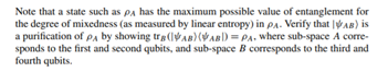 We can always regard a mixed state as the reduced density matrix of a larger pure state within some...-2
