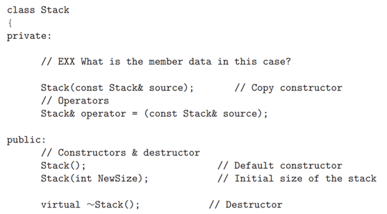 Modify and adapt the code in ComplexArray to create a data container representing a bounded stack of...-1