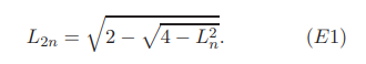 In this assignment, you will compute the number p using an iterative method. An equilateral regular...-1