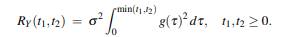 Let (a) Use (11.13) to show that (b) Show that Yt has correlation function-3