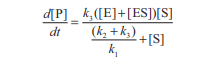 Model the complete Reaction 1. Also, compute the Briggs-Haldane and Michaelis-Menten approximations....-1