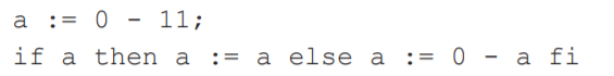 Repeat Exercise 12.12 for the program Exercise 12.12 Show how the operational semantics of the...