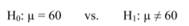 Suppose that you know from previous experience that the average speed of a car on the highway is 60...-1