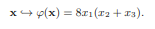 We consider the function ? of three real variables x1, x2 and x3, defined by for all x = (x1, x2,...