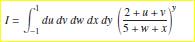 Generalize Eq. (7.162) so that you can tackle the following five-dimensional integral using...