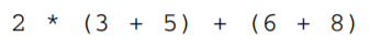 Given the following grammar: Draw the full parse tree for the expression:-2