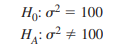 A random sample of 20 values was selected from a population, and the sample standard deviation was...