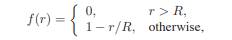 In an implicit surface modeling system the fall-off filter function is defined as where R is a...