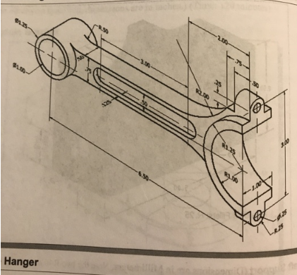 ow to draw this connecting rod in auto cad 2d in all views 1 answer below » How to draw this...