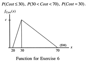 Suppose is a continuous random variable whose possible values are given by the interval 20 I 70,...