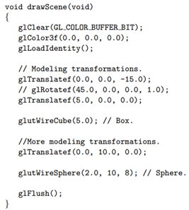 Replace the entire display routine of the original box.cpp with: See Figure 4.21(a) for a...-1