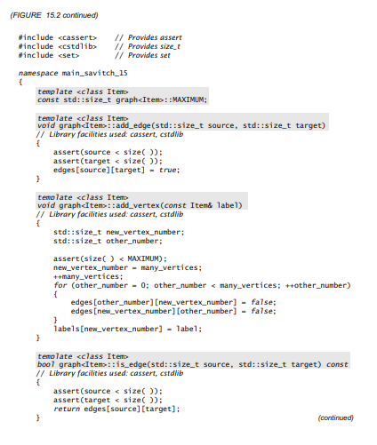 Consider our graph objects from Figure 15.2 on page 748. These graphs have a maximum number of...-4