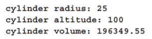 Write a program to do the following: (a) Declare a variable named radius that can hold an integer....-2