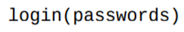 Write a function that takes as a parameter a dictionary named passwords, with usernames as keys and...