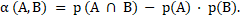 This exercise considers the statistical notion of association due to G.U. Yule, who used it in a...-1