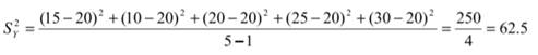 Suppose the following data set is given: a. Calculate the Mean (=Average) of Xi