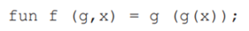 Here is a function in ML syntax: (a) What polymorphic type does this function have? (b) Show how...