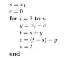 Write a program that sums n random, single-precision floating-point numbers xi, uniformly...-1