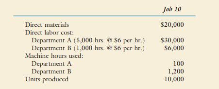 Bostian Company uses a normal job-order costing system. It processes most jobs through two...-2