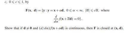 Define the search mapping F that determines the parameter to within a given fraction