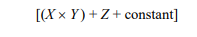 Write an assembly language module embedded in a C program to evaluate the following expression using...