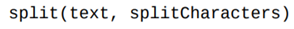 Add the function to your textlib module. The function should make the text lowercase and then use...-3