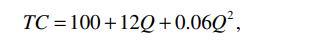 Bucolic Farms supplies milk to B&Q Food Stores. Bucolic has estimated the following total cost...-1