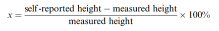 Data in epidemiologic studies are sometimes self-reported. Screening data from the hypertension...-1