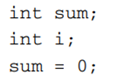 Convert the following flowchart to ARM assembly language. Write a program to add ten numbers from 0...-2