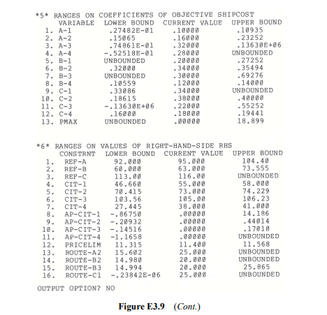 Consider the computer output for the Krebs Wire case in Exercise 26. What does the ‘‘100 percent...-2