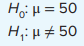 A sample of 36 observations is selected from a normal population. The sample mean is 49, and the...