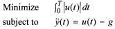 Consider the following problem of launching a rocket to a fixed altitude b in a given time T while...-1