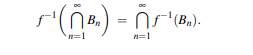 If f :X ? Y, show that inverse images preserve the following set operations. (a) If B ? Y, show that...-2