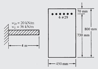 For the beams and loads given, select stirrup spacings if f’ c = 21 MPa and f yt = 420 MPa. The dead...