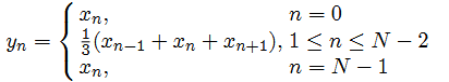 Solve Exercise 5.19 to get some experience with coding a filter and trying it out on a sound. The...-1