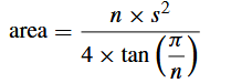 A polygon is regular if its sides are all the same length and the angles between all of the adjacent...